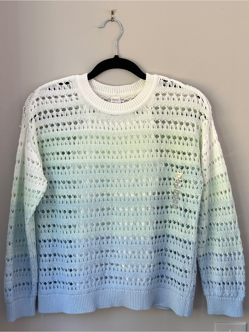 OshKosh Girls Size 12 Ombré Crochet Sweater & Cami NWT